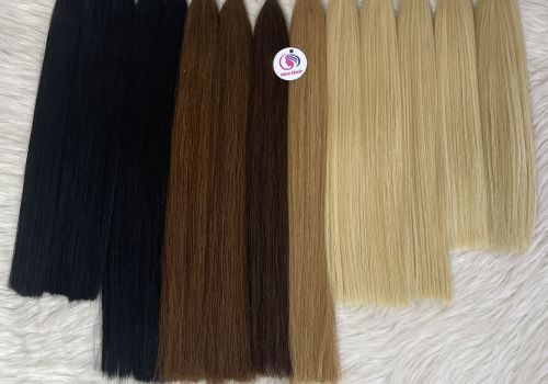 Bulk blonde color super double drawn