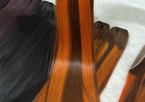 Piano color bone straight quality 100% human hair