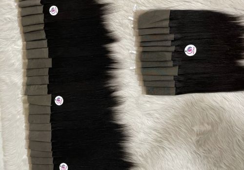 2x6 Bone straight hair natural