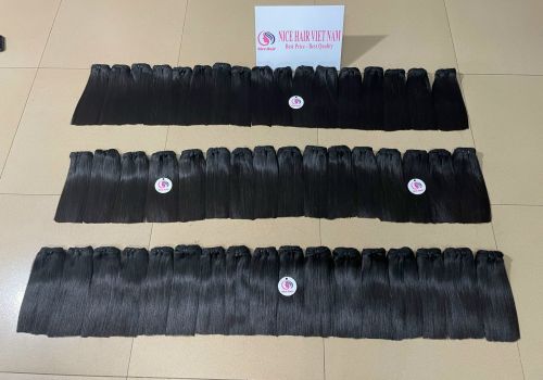 Bone straight natural color 100% human hair 
