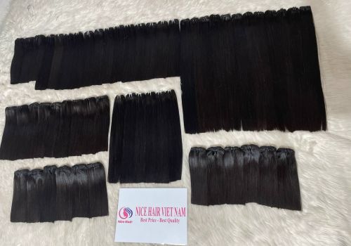 Bone straight natural color 100% human hair 