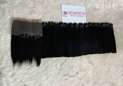 Bone straight natural color 100% human hair